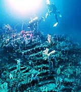 Underwater medieval-era ruins found off the coast of Atami, Japan