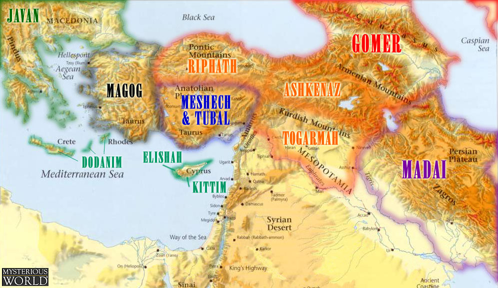 siberian desert  map