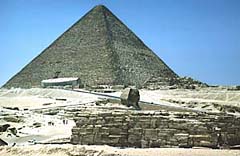 The Great Pyramid & Sphinx