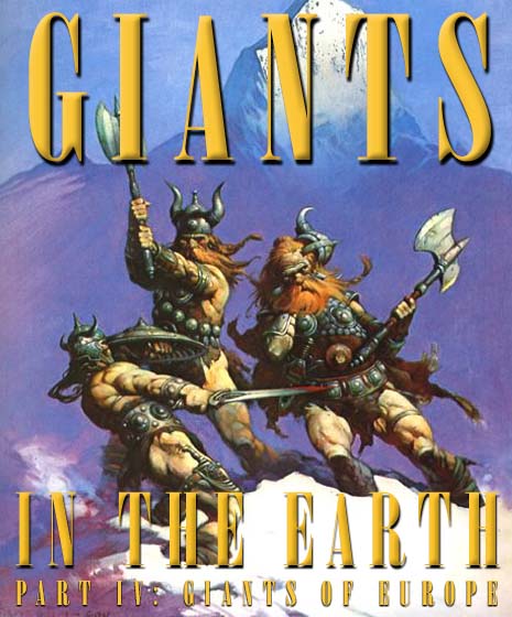 'Snow Giants' � Frank Frazetta.