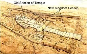 Overview of Hathor Temple at Serabit al-Kadim