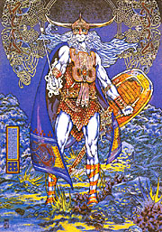 'The Coming of Lugh the Il-Dana', � 1979, Jim Fitzpatrick