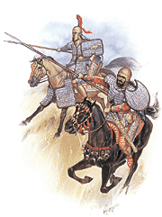 Artwork by
Angus McBride, from MAA 137: The Scythians: 700-300 BC, � Osprey Publishing